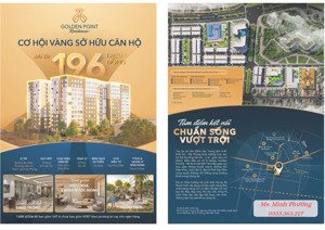 chỉ từ 400 triệu/ căn 2pn 2wc (63.2m²) sở hữu ngay golden point kiến an - hải phòng