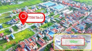 đẹp như tranh vẽ, em có 2 lô đường nội thị 2, trung tâm thương mại tiên lữ