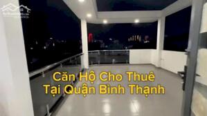Cho thuê căn hộ lầu 3 khu vực Bình Thạnh gần Lăng Ông Bà Chiểu , view sân thượng rộng thoáng mát