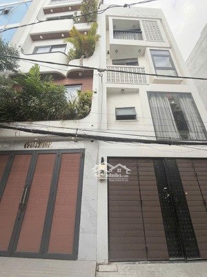 nhà 5 tầng thang máy 4x13m sổ vuông đẹp, hẻm xe hơi đậu trong nhà, dương quảng hàm phường 6 gò vấp