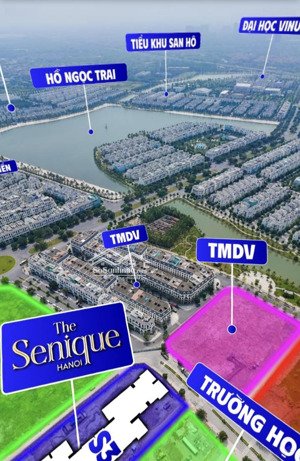 chính chủ cần bán căn duplex 117m2 view hồ ngọc trai dự án the senique