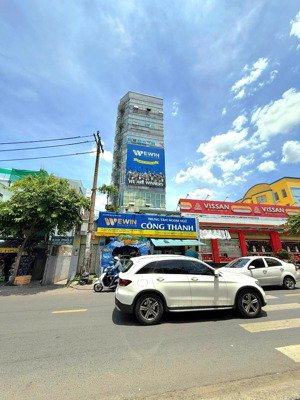 tòa nhà 7 tầng góc 2mt nơ trang long, quận bình thạnh hđt 110tr/tháng