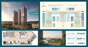 studio tầng cao, view đẹp cuối của dự án skym
