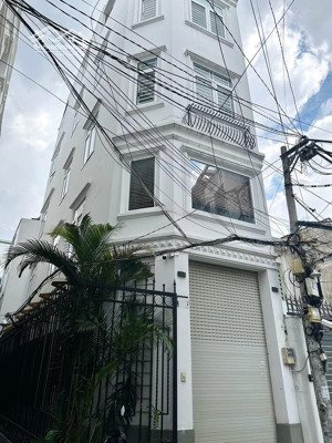 nguyễn văn đậu - bình thạnh - 50m2 - hẻm xe hơi - 8,5 tỷ - 5 tầng siêu đẹp