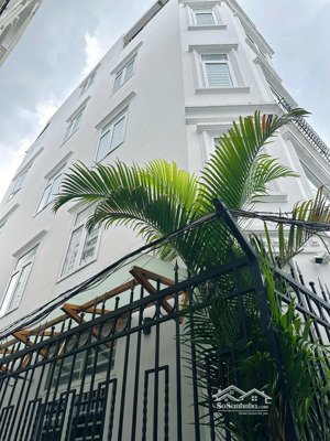 góc 2 mặt hẻm vip 6m, đường nguyễn văn đậu bình thạnh, dt: 4.1x13m, 5 tầng mới 100%, giá: 8 tỷ 460