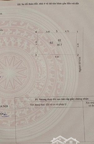 bán căn lô góc hồng hà, 37m2, mặt tiền 4.4m. ngõ thông, gần ô tô tránh. sổ nét đẹp