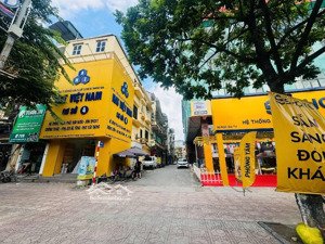 bán nhà mặt phố ngô gia tự dt 85m2, lô góc 3 mặt thoáng, vỉa hè thênh thang vị trí kinh doanh đẹp