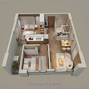 bán ch 2pn, 1wc, 52m2, giá tốt tại bùi viện, đồng hòa, kiến an, hải phòng