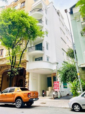 góc 2mt - thủ khoa huân, bến thành, quận 1 - 5x24m (hầm 7 tầng có thang máy)