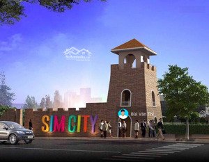 bán hoạc cho thuê nhà phố + biệt thự sim city .