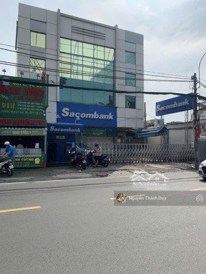 tòa nhà mặt tiền lê văn việt vị trí đẹp sầm uất nhất - đang cho sacombank thuê - ngang 16m cực đẹp