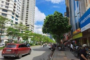 bán nhà mặt phố trung kính, dt 200m2 x 8 tầng, mặt tiền 9m, giá 150 tỷ.