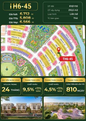 th6 - 45 - nhà liền kề đẹp trung tâm