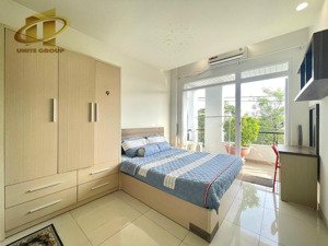 cho thuê căn hộ 1pn ban công q4, gần đh luật, cầu kênh tẻ