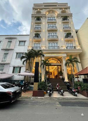 hầm + 7 tầng 56 phòng khách sạn full nội thất - cho thuê khách sạn 2 sao bên sân bay tân sơn nhất