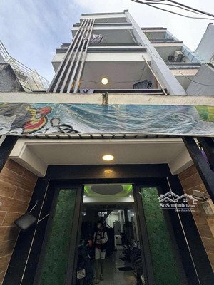 nhà đẹp 1/ hậu giang quận 6 (4 tầng)(5pn, 3wc) - 3x18m - giá 5,6 tỷ (sổ hồng riêng)