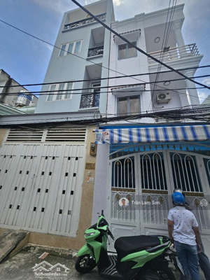 bán nhà riêng quận 7, 3 tầng, mặt tiền đường nhựa 6m, 4x16m, đường lê văn lương, bán 4,8 tỷ bớt lộc