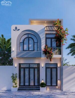 bán căn nhà mới xây 1 trệt 1 lầu góc 2 mặt tiền hẻm 160 tầm vu, lộ giới 4m