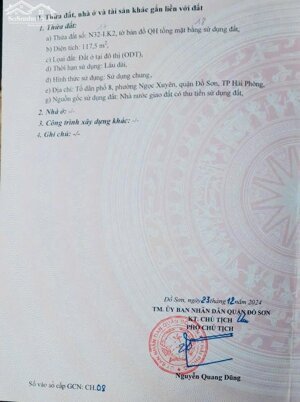 Bán đất Ngọc Xuyên - Đồ Sơn - Hải Phòng