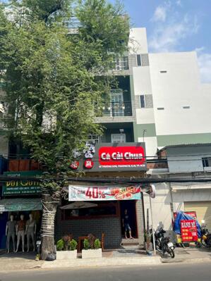 Cho thuê Nhà 4 Lầu Mặt Tiền đường Trường Sơn gần CMT8 đối diện Công Viên Lê Thị Riêng 50 triệu/tháng