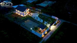 NHÀ SÂN VƯỜN SƠN ĐÔNG GẦN QUỐC LỘ 60