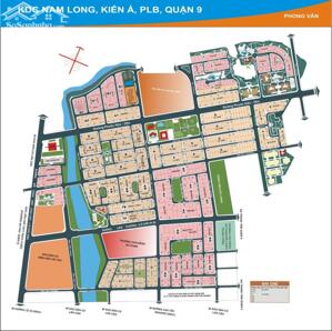 Bán đất nền KDC Nam Long Q9 diện tích 90m2 giá chỉ 8.7 tỷ LH: 0914.920.202v