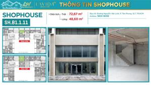 CHO THUÊ SHOPHOUSE TẠI LAVIDA PLUS QUẬN 7, DIỆN TÍCH TỪ 100M2 HỖ TRỢ SET UP 30 NGÀY