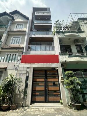 Nhà mặt tiền khu Thăng Long, Trường Sơn, Tân Bình, 4.5m x 16.5m, 6 tầng, 18.9 tỷ.