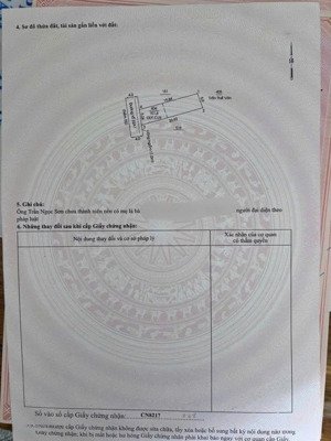 bán đất trung tâm phường thủ dầu một (phú thọ cũ) 5x20.5m đường nhựa 4,5m