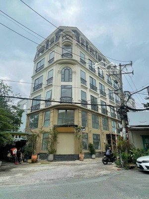 nhà đẹp - giá tốt! góc 2 mặt tiền phổ quang (7x26m), hầm 5 tầng, hđt 110tr/tháng - giá chỉ 26,5 tỷ