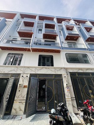 hẻm 7m thông - nhà đẹp 5 tầng + full nội thất, gara oto - 60m2 (4x15m) - 6.x tỷ