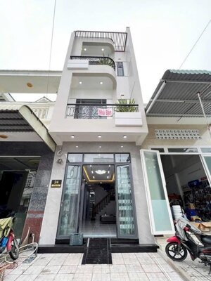 Nhà 1 trệt 2 lầu mặt tiền đường Tô Hiến Thành - Khu Dân Cư Thới Nhựt