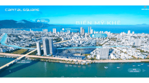 Capital Square: Tòa Queen- Căn 2PN, DT 64,58m²- View sông Hàn+ TT 1,2 tỷ ký HD+ CK đến 17%