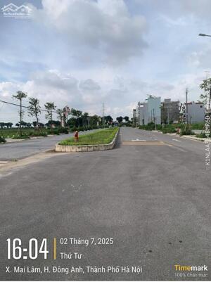 Bán đất tái định cư mai hiên Mai Lâm Đông Anh ,đất 2 mặt đường