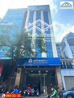 cho thuê nhà nguyên căn phố nguyễn ngọc vũ 7 tầng, thang máy, thông sàn, đh âm trần hiện đại