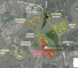 bán lô đất góc 2 mặt tiền đảo đại phước, nhơn trạch vị trí kim cương