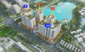 bán đất lô góc sát hồ điều hoà mt 19m dt 230m2