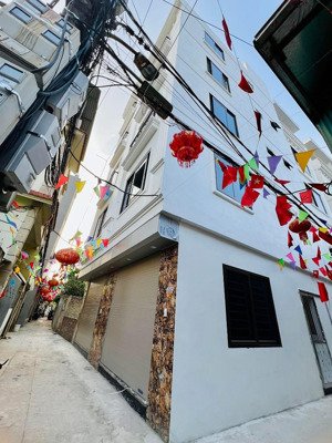 bán nhà mới đẹp đại cát liên mạc, 6 tầng thang máy, lô góc 2 thoáng,ngõ nông 37m*6t