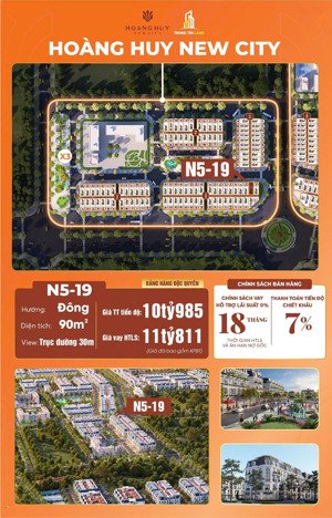 căn độc quyền áp góc cạnh đường thông 30m giá chủ đầu tư