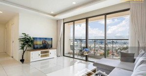 cho thuê căn hộ chung cư cao cấp millennium bến vấn đồn, dt 105m2, 3pn, 2wc, giá 25 triệu/tháng