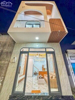 nhà 1 trệt 1 lầu mới hiện đại full nội thất hẻm 311 nguyễn văn cừ, lộ ô tô