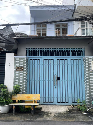 bán nhà hẻm 21 đường số 10 lý phục man dt 4x19 trệt lầu giá 9 tỷ đang cho thuê 13tr/th