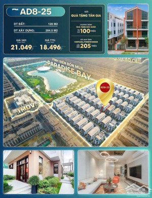 tứ lập ánh dương căn ngoại giao chiết khấu 18% tại vinhomes ocean park 3