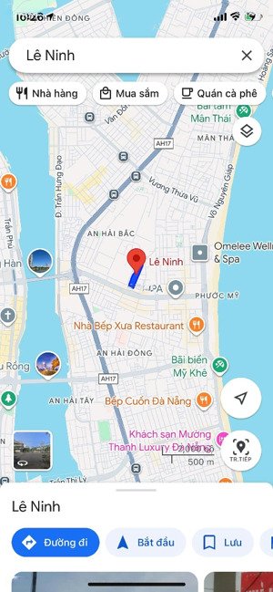 bán đất mặt tiền lê ninh, cách biển 500m, sát đường phạm văn đồng sầm uất, giá 11 tỷ 5 tl