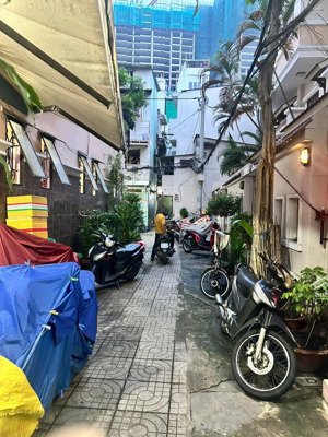 bán nhà hẻm5m đường cô giang phường cầu ông lãnh giá 22 tỷ