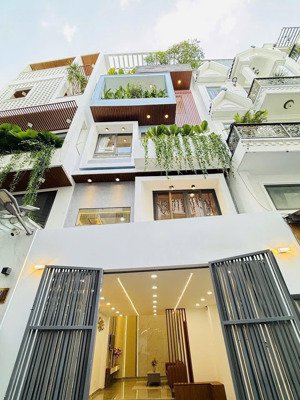 cho thuê nhà đẹp phạm văn chiêu quận gò vấp - xe hơi ngủ trong nhà - xách vali vô ở liền