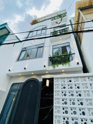 bán nhà trệt 3 lầu 5,2 x 8,5m_sất mặt tiền lê văn thọ_ngay công viên làng hoa gò vấp