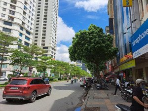tòa nhà mặt phố trần duy hưng, cầu giấy. diện tích 50m2, 8 tầng thang máy, mt 5m, khu vip kd đỉnh.