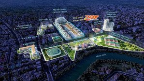 khu đô thị mới - phố đi bộ trung tâm thành phố thái nguyên, diện tích 100 m2