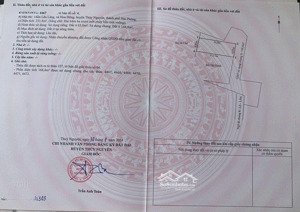 bán lô đất tại hoa động , thủy nguyên ngay gần tthc mới ngõ thông ô tô đỗ đất